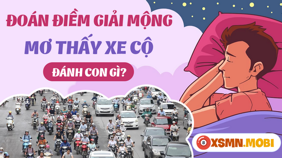 Đánh số gì khi ngủ mơ thấy xe cộ?